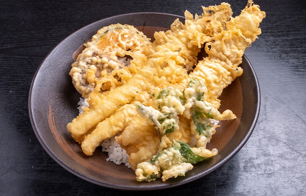 特大あなご天丼